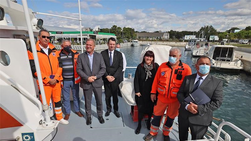 Zadar: Ugovor o gradnji brodica za hitnu pomorsku medicinsku službu